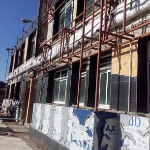 ساختمان اداری محورسازان ایران خودرو قبل از بازسازی