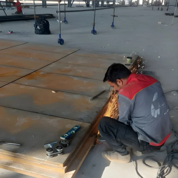 ساخت درب ریلی صنعتی